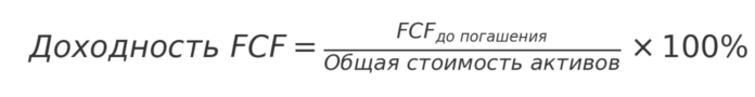 FCF доходность