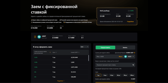 заём с фиксированной ставкой