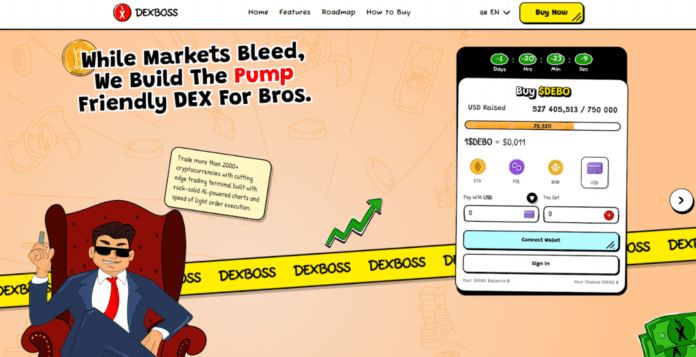 Как принять участие в предпродаже DexBoss