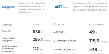 ЭсЭфАй дочерние компании