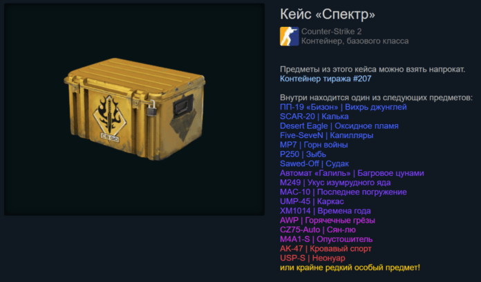 Кейс «Спектр» (Spectrum Case)
