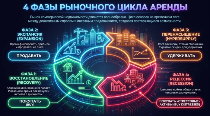 4 фазы рыночного цикла