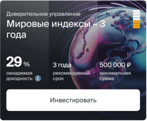 Мировые индексы (3 года)