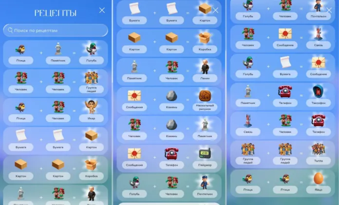 6 уровень алхимии рецепты