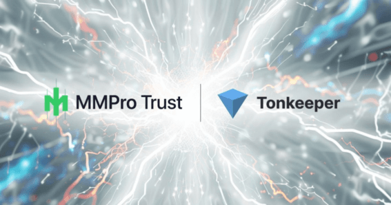 BUMP кликер, созданный Tonkeeper'ом в партнёрстве с MMpro Trust